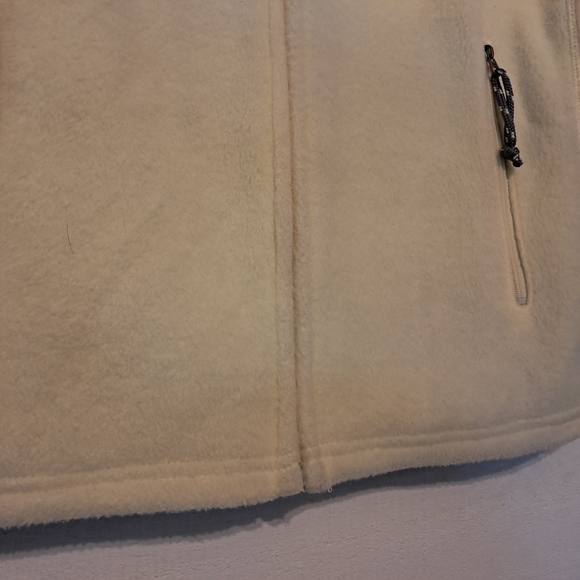 Old Navy Vest Womens Medium Yellow Zip Up Lightweight Fleece Outdoor Casual Vest - Picture 4 of 8